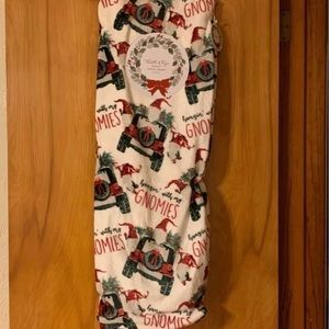 Christmas Jeep Gnome Throw Blanket 50x70in